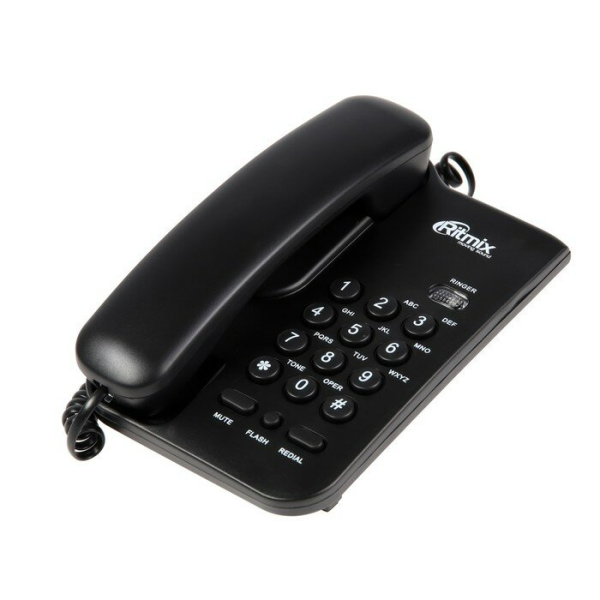 Купить Проводной телефон RITMIX RT-311 black